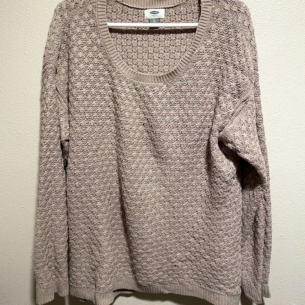 Old Navy Chunky Knit Sweater, XL